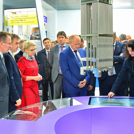 25 сентября был открыт Информационно-выставочный центр Новосибирского завода химконцентратов 